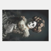 Dark Romantic Gothic Design Geschenkpapier Set (Vorderseite 2)