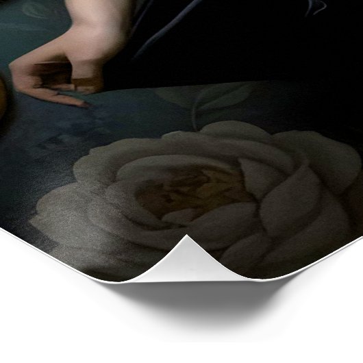 Dark Romantic Gothic Design Poster (Ecke)