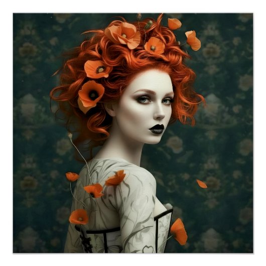 Dark Romantic Gothic Design Poster (Vorderseite)