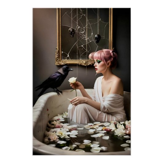 Dark Romantic Gothic Design Poster (Vorderseite)