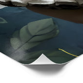 Dark Romantic Gothic Design Poster (Ecke)