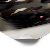 Dark Romantic Gothic Design Poster (Ecke)