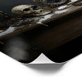 Dark Romantic Gothic Design Poster (Ecke)