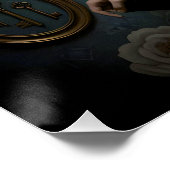 Dark Romantic Gothic Design Poster (Ecke)