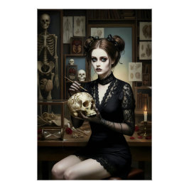 Dark Romantic Gothic Design Poster