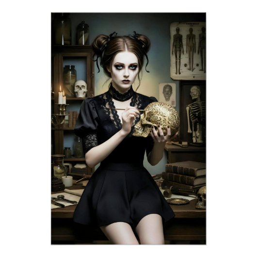 Dark Romantic Gothic Design Poster (Vorderseite)