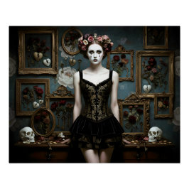 Dark Romantic Gothic Design Poster