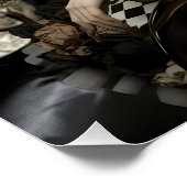 Dark Romantic Gothic Design Poster (Ecke)