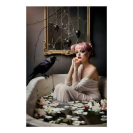 Dark Romantic Gothic Design Poster