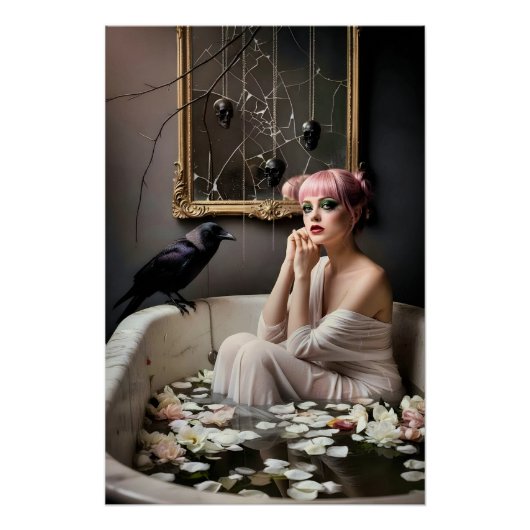 Dark Romantic Gothic Design Poster (Vorderseite)