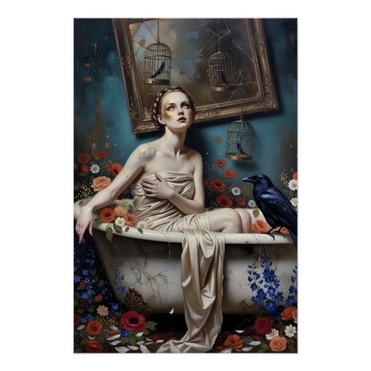 Dark Romantic Gothic Design Poster (Vorderseite)