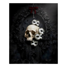 Dark Romantic Gothic Design Poster