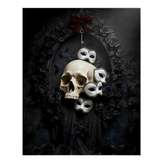 Dark Romantic Gothic Design Poster (Vorderseite)