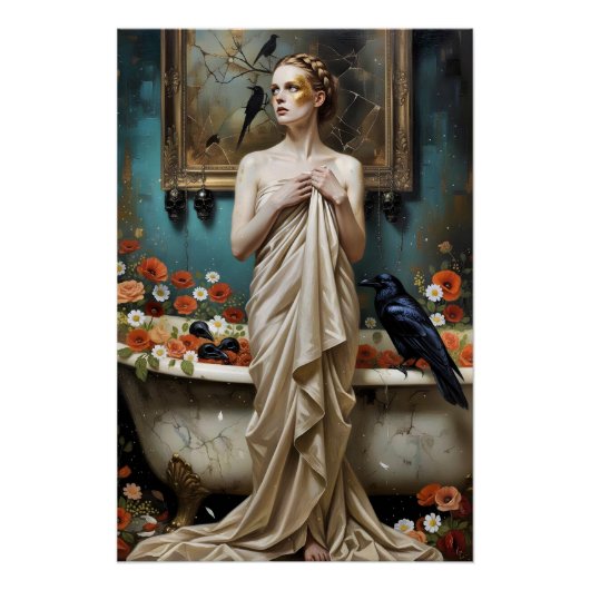 Dark Romantic Gothic Design Poster (Vorderseite)