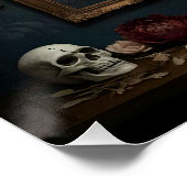 Dark Romantic Gothic Design Poster (Ecke)