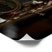 Dark Romantic Gothic Design Poster (Ecke)