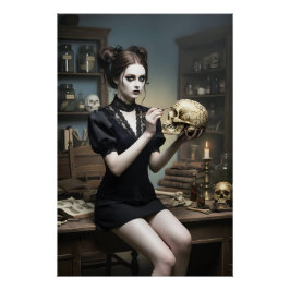 Dark Romantic Gothic Design Poster