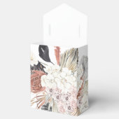 Dark Romantic Pampas Dried Grass Floral Elegant Geschenkschachtel (Geöffnet)