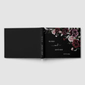 Dark Romantic Roses | Wedding Gästebuch (Voll)