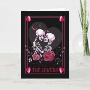 Dark Romantic Valloween Valentine Karte