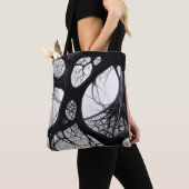 Dark Root Muster Tote Bag Tasche (Von Nahem)