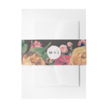 Dark Rose Botanical Fete Wedding