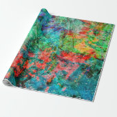 Dark rosy Wrapping Paper,Cozy decorative darkness Geschenkpapier (Ungerollt)