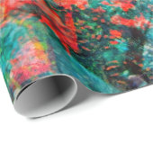 Dark rosy Wrapping Paper,Cozy decorative darkness Geschenkpapier (Rolleneckpunkt)