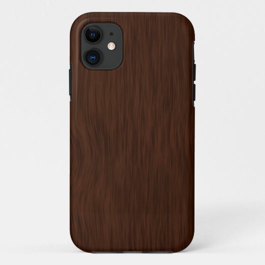 Dark Rough Wood Grain Background Case-Mate iPhone Hülle (Rückseite)