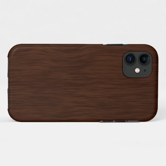 Dark Rough Wood Grain Background Case-Mate iPhone Hülle (Rückseite (Horizontal))