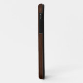 Dark Rough Wood Grain Background Case-Mate iPhone Hülle (Hinten/Links)