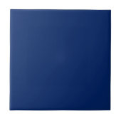 Dark Royal Blue Solid Color Tile Fliese (Vorderseite)