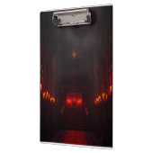 Dark Royal Halloween Gothic Design Klemmbrett (Links)