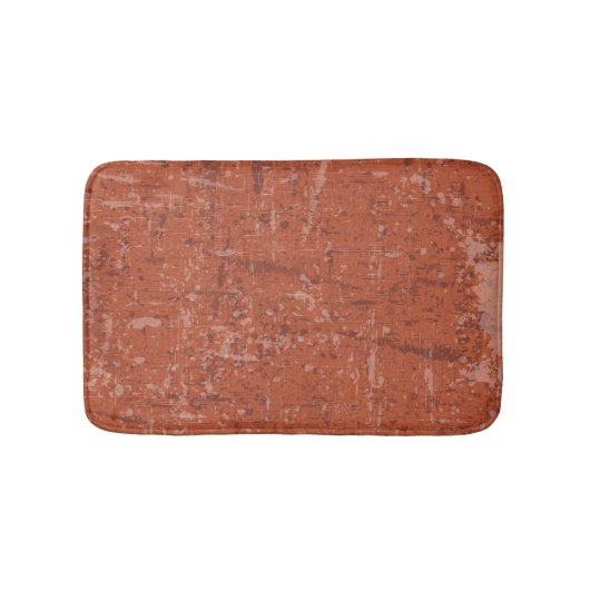Dark Rust Art Lover Abstract Artist Painter Badematte (Vorderseite)