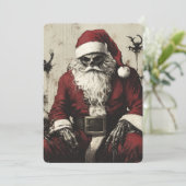 Dark Santa Claus Gothic Saint Nick Weihnachten (Stehend Vorderseite)