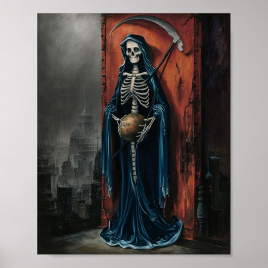 Dark Santa Muerte Poster (Vorne)