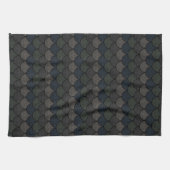 Dark Scalloped Dragon Scuster Geschirrtuch (Horizontal)