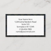 Dark Scalloped Dragon Scuster Visitenkarte (Rückseite)