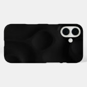 Dark Sculpted Minimal Matte Phone Case (Rückseite (Horizontal))