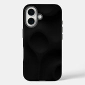 Dark Sculpted Minimal Matte Phone Case (Rückseite)