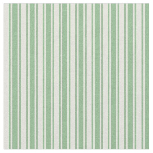 Dark Sea Green & Beige Lines Muster Stoff (Nahaufnahme)