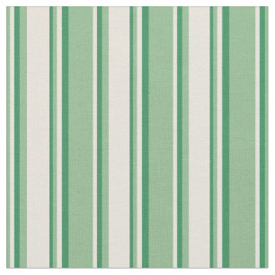 Dark Sea Green, Beige & Sea Green Colos Muster Stoff