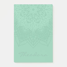 "Dark Sea Green" Mandala