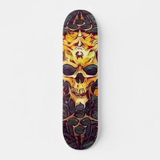 Dark Sensenmann Element Custom Pro Park Board Skateboard (Vorne)
