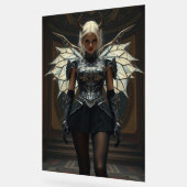 Dark Seraphim Queen – Fantasy Gothic Warrior Angel Acrylschild (Winkel)