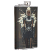 Dark Seraphim Queen – Fantasy Gothic Warrior Angel Flachmann (Rechts)