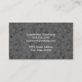 Dark Sharp Edges Visitenkarte (Rückseite)