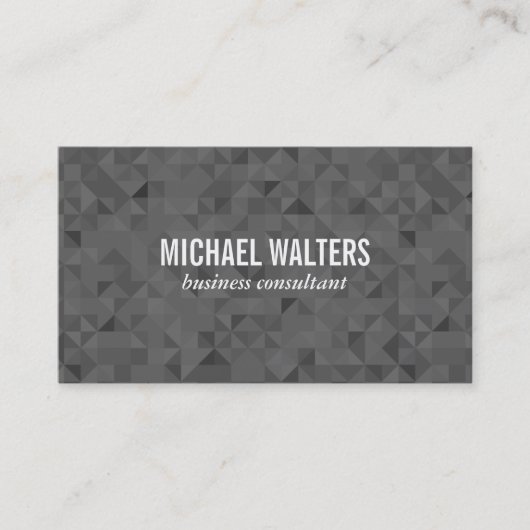 Dark Sharp Edges Visitenkarte (Vorderseite)