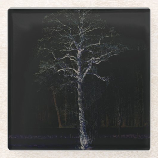 Dark Side 3 Küstenercnm Glasuntersetzer (Vorderseite)