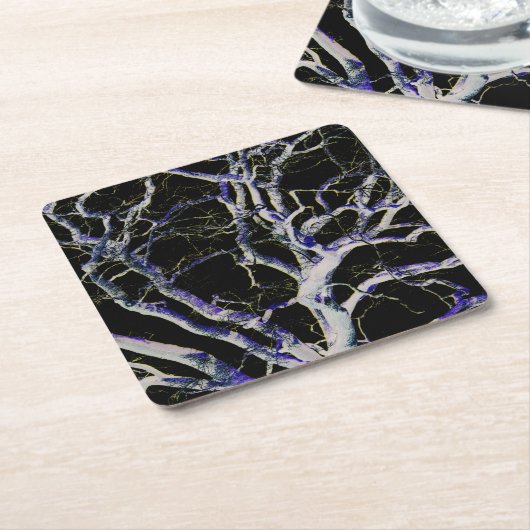 Dark Side 5 Küstenercnm Rechteckiger Pappuntersetzer (angewinkelt)